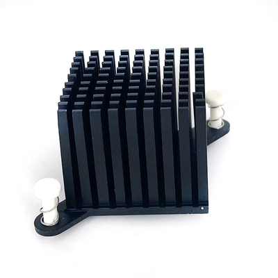AL6063-T5 Profiles Extrusion Heat Sink Anodizing Black For South Bridge Chip